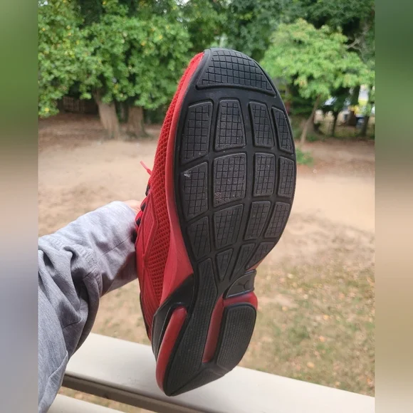 Puma Red Athletic Sneakers - Picture 3 of 7